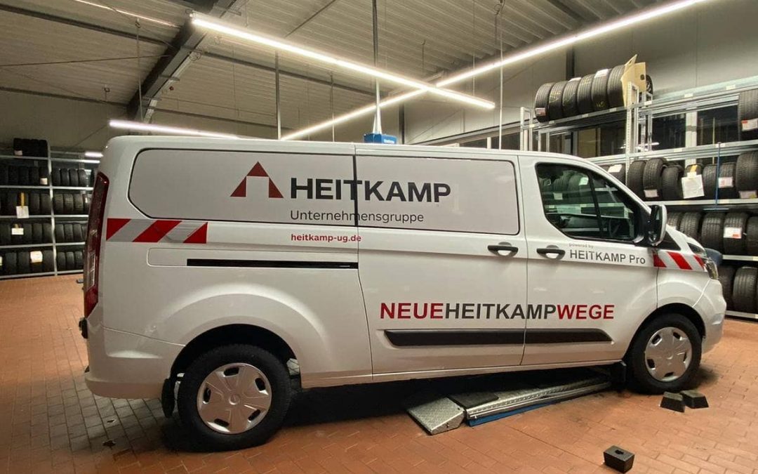 Fahrzeugbeschriftung für Heitkamp Unternehmensgruppe
