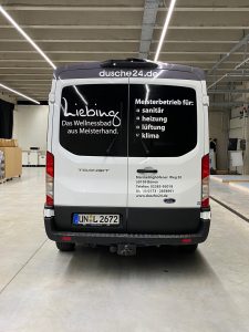Fahrzeugbeschriftung für Oliver Liebing Bönen