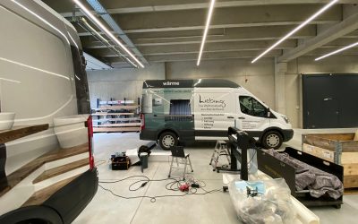 Fuhrparkbeschriftung bei O.Liebing in Bönen