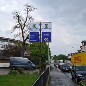 Modernisierte Lichtwerbeanlage in Hagen