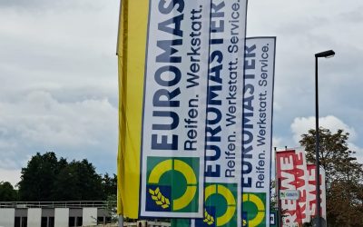Fahnenmasten für Euromaster in Bad Camberg