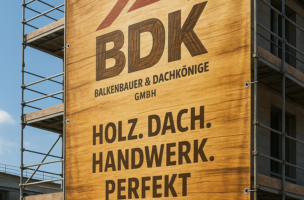 Werbeplanen in verschiedene Formate – Herstellung • Lieferung • Montage