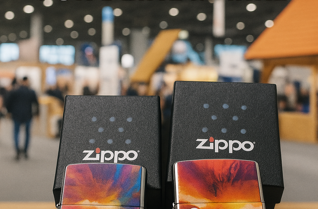 Original Zippo Feuerzeuge mit individuellem Druck.