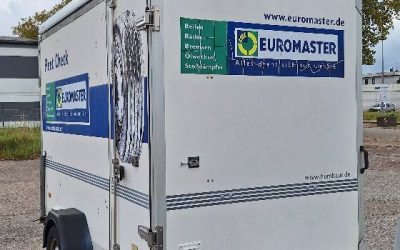 Anhängerbeschriftung für Euromaster Künzelsau