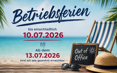 Betriebsferien !