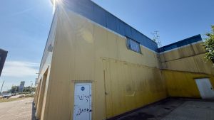 Rückrüstung einer Werbeanlage in Weitin bei Neubrandenburg