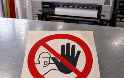 Verbotaufkleber für Hamburg – individuell produziert und rückseitig geschlitzt