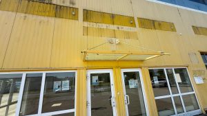 Rückrüstung einer Werbeanlage in Weitin bei Neubrandenburg