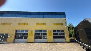 Rückrüstung einer Werbeanlage in Weitin bei Neubrandenburg