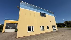 Rückrüstung einer Werbeanlage in Weitin bei Neubrandenburg