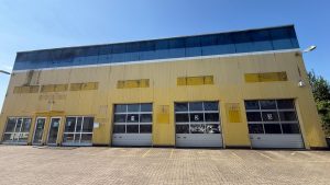 Rückrüstung einer Werbeanlage in Weitin bei Neubrandenburg