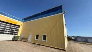 Rückrüstung einer Werbeanlage in Weitin bei Neubrandenburg