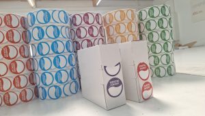 Rollenetiketten mit indviduellem Druck