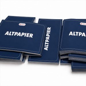 Siebdruckaufkleber für die Fraktion Altpapier