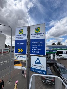 Werbestehle instandgesetzt in Mönchengladbach