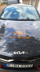 Seitliche Folienbeschriftung am Kia ProCeed von BiBaP