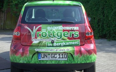 Fahrzeugbeschriftung und Vollfolierung für Röttgers aus Bergkamen