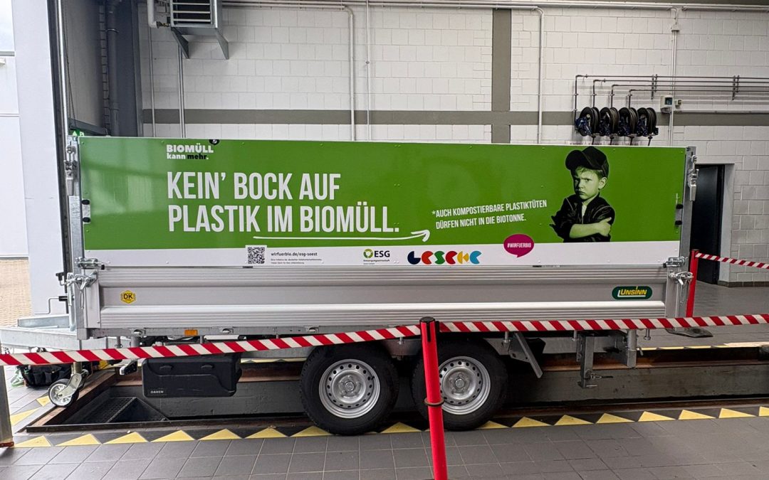 Anhängerbeschriftung für die Stadt Geseke