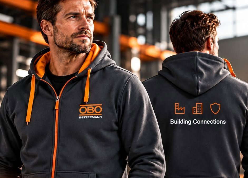 Hochwertige Textilveredelung für OBO Bettermann