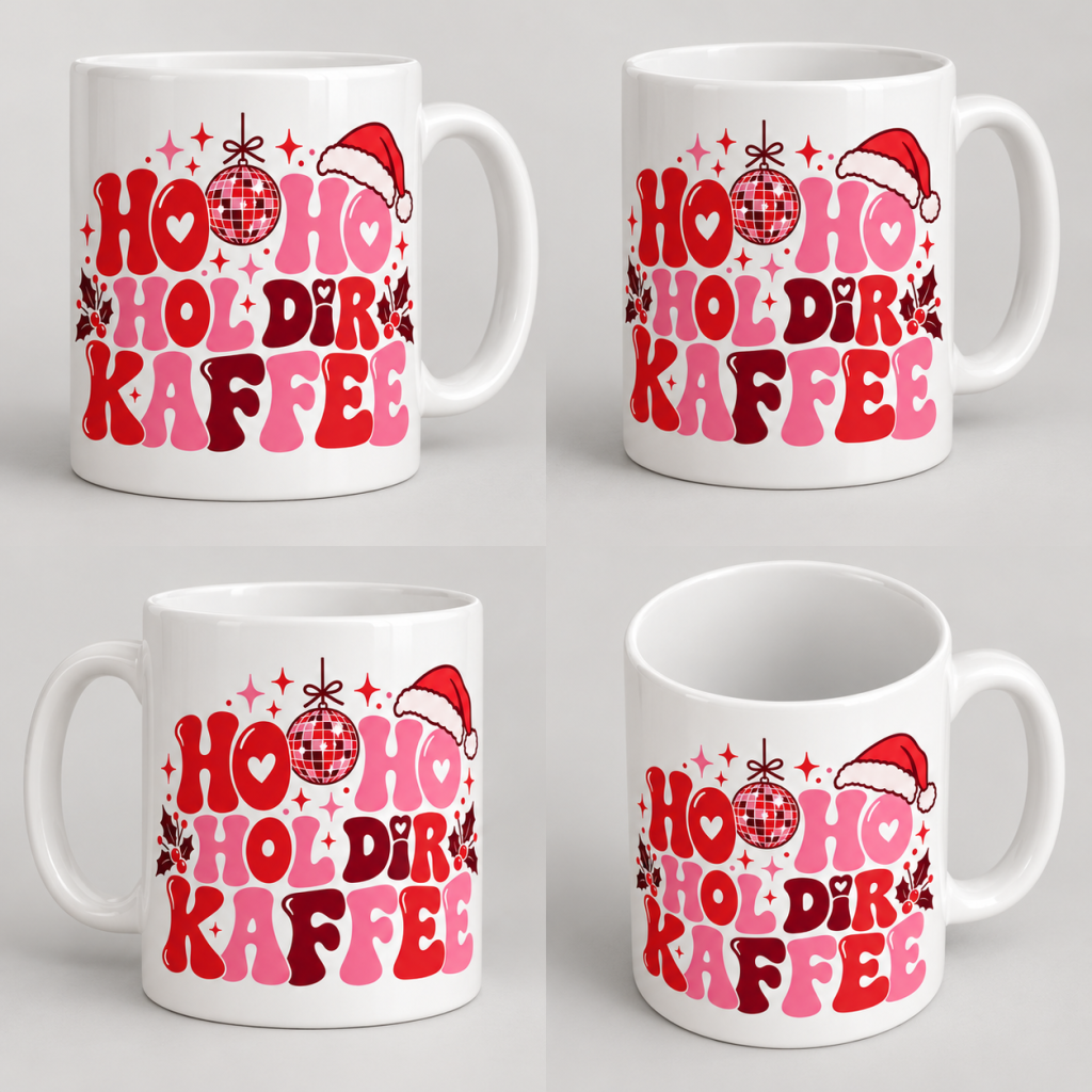 Kaffeetasse zu Weihnachten