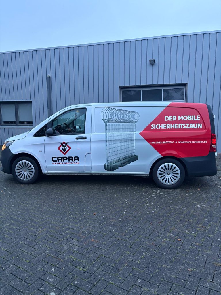 Seitenansicht Mercedes Vito von CAPRA aus Arnsberg